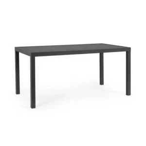 Vrtna miza HILDE 150X80 antracit je narejena iz prašno barvanega aluminija. Material: - Aluminij Barve: - Antracit Dimenzije: širina: 150 cm globina: 80 cm
