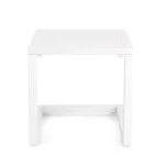 Vrtna mizica HILDE 40x40 bela je narejena iz aluminija in je prašno barvana (poliester). Material: - Aluminij Barva: - Bela Dimenzije: - Širina: 40 cm -