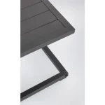 Vrtna klubska mizica HILDE 40 x 40 antracit je narejena iz aluminija in je prašno barvana (poliester). Material: - Aluminij Barva: - Antracit Dimenzije: -