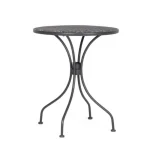 Vrtna mizica LIZETTE D60 antracit je narejena iz jekla z mat zaključkom. Material: - Jeklo Barve: - Antracit Dimenzije: FI: 60 cm višina: 71 cm