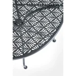 Vrtna mizica LIZETTE D60 antracit je narejena iz jekla z mat zaključkom. Material: - Jeklo Barve: - Antracit Dimenzije: FI: 60 cm višina: 71 cm