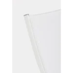 Vrtni ležalnik TAYLOR ima prašno barvan aluminijasti okvir, sedišče je iz tkanine. Ima nastavljiv hrbtni položaj v štirih položajih. Material: -