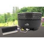 ŽAR NA OGLJE CATTARA KEG NAMIZNI Z VENTILATORJEM – zar