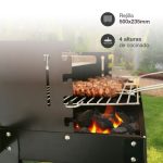 ŽAR NA OGLJE GSC MUSTERS 520X270MM JEKLO – zar