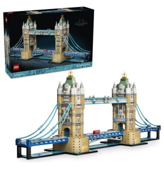 LEGO&reg; Arhitektura Tower Bridge (21067) S tem modelom poustvari ikonično londonsko znamenitost. Zbirateljski komplet za sestavljanje je pravi nagrajujoči izziv za vse odrasle