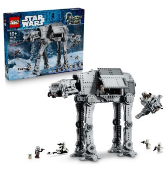 LEGO&reg; AT-AT™ z INT-4 iz Ostaline imperija (75454) S to podrobno sestavljivo igračo podoživi dramatične prizore iz Vojne zvezd: Mandalorec in Grogu. Hodec AT-AT ima odpirajočo se kabino