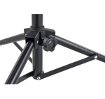 Notno stojalo T107195 - Perforirano držalo za note z luknjami: 480 x 330 x 45 mm Višina stojala: 650 - 1190 mm Skupna višina max. 1510 mm Stojalo je
