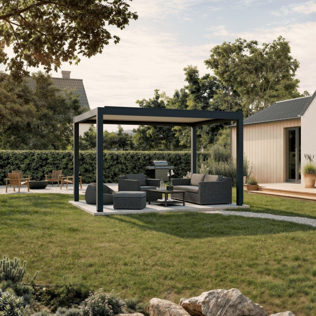 Pergola Ancora Antracit-bela