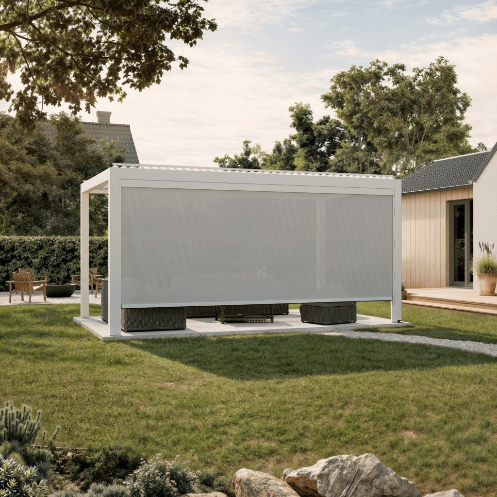 Pergola Ancora s spuščenim senčilom