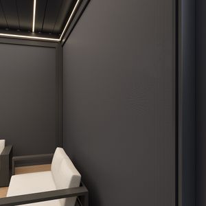 Detajli aluminijaste konstrukcije bioklimatske pergole Vireqta