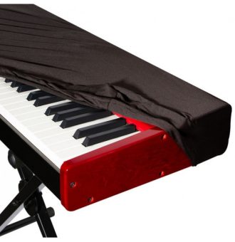 Pregrinjalo za klaviaturo 61-76 tipk KDA7061 - KDA7061B, pokrivalo za klaviaturo, stage piano z 61 tipkami, ki varuje vašo klaviaturo pred prahom in