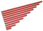 Material je sestavljen iz niza 10 palic, ki se stopnjujejo od dolžine 10 cm do 100 cm. Prerez palic je 2,5 cm. Rdeče palice se uporabljajo za razvoj vizualne