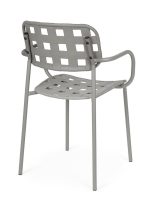 Vrtni stol CLOVER siv