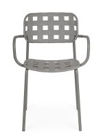 Vrtni stol CLOVER siv