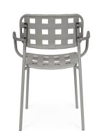 Vrtni stol CLOVER siv