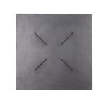 Mizna plošča CORTEN 80X80 HPL