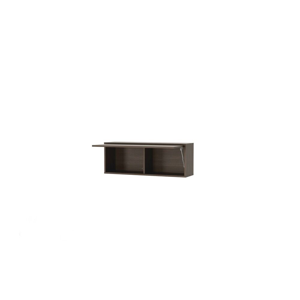 Komplet vodoravne postelje v omari ZVONČEK 90 x 200 + regal + LED lučka z USB + 2x stenska omarica