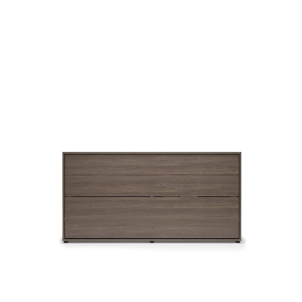 Komplet vodoravne postelje v omari ZVONČEK 90 x 200 + regal + LED lučka z USB + 2x stenska omarica