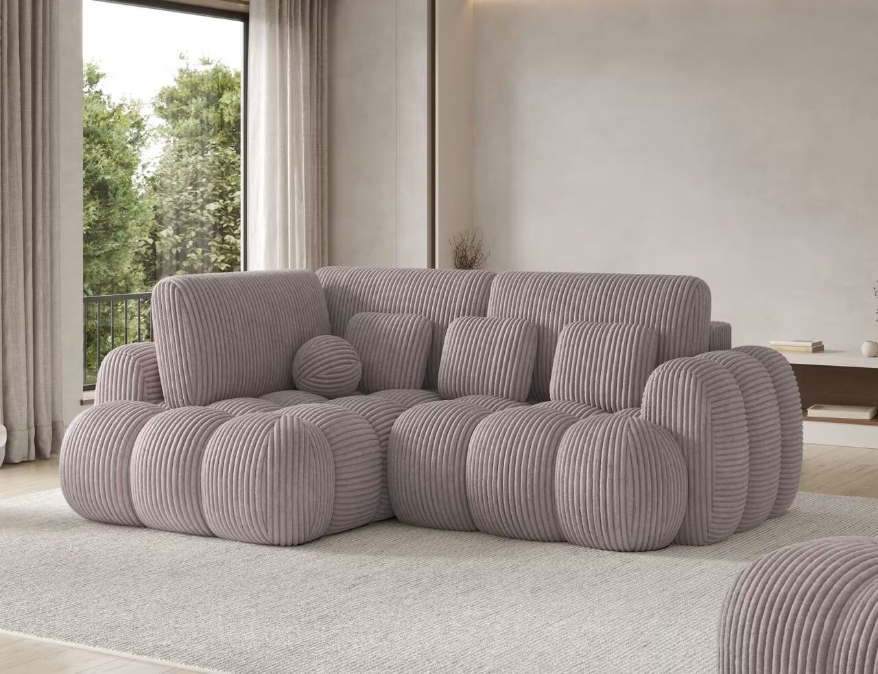 Kotna sedežna garnitura COZY