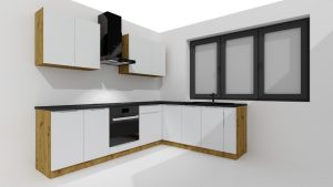 Kuhinjski blok BINKA 200 x  260 cm