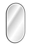 LED ogledalo NAPOLEON črna