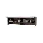 Komplet vodoravne postelje v omari ZVONČEK 140 x 200 + dodatna omarica + LED