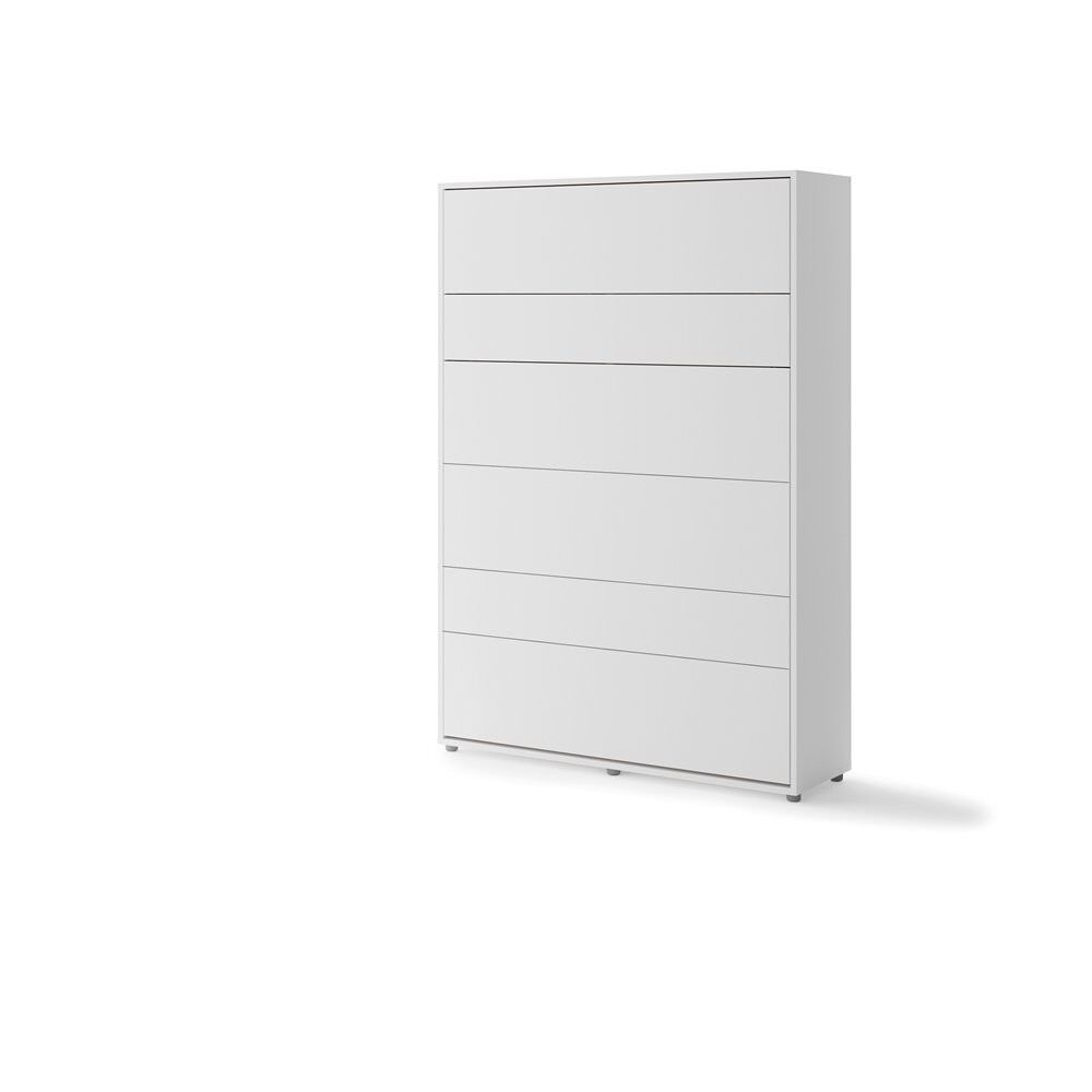 Komplet postelja v omari METULJ bela 140 x 200 + kavč bež + vzglavje + 2x bralna lučka z USB