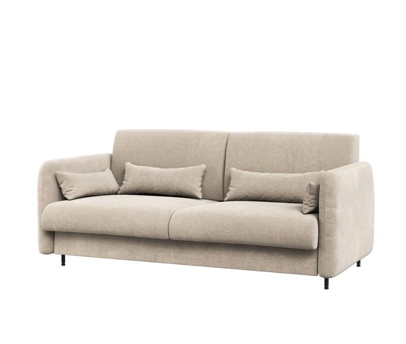 Komplet postelje v omari ZVONČEK 140 x 200 bela + kavč beige Komplet postelje v omari ZVONČEK 140 x 200 bela + kavč beige
