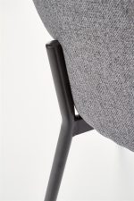 Jedilni stol K373 siv - slika 9