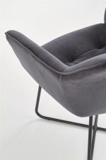 Jedilni stol K377 siv - slika 7