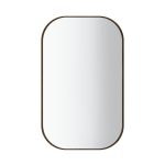 Ovalno ogledalo OVARI oreh je elegantna in priročna. Konstrukcija je narejena iz kakovostne laminirane plošče debeline 16 mm v kombinaciji MDF-ja in stekla.