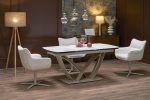 Raztegljiva jedilna miza BENJAMIN beige / cashmere - slika 12