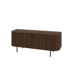 TV regal OVARI, je moderen in eleganten kos pohištva. S svojo ovalno obliko se odlično poda v vsak prostor. Narejen je iz laminirane plošče debeline 16 mm