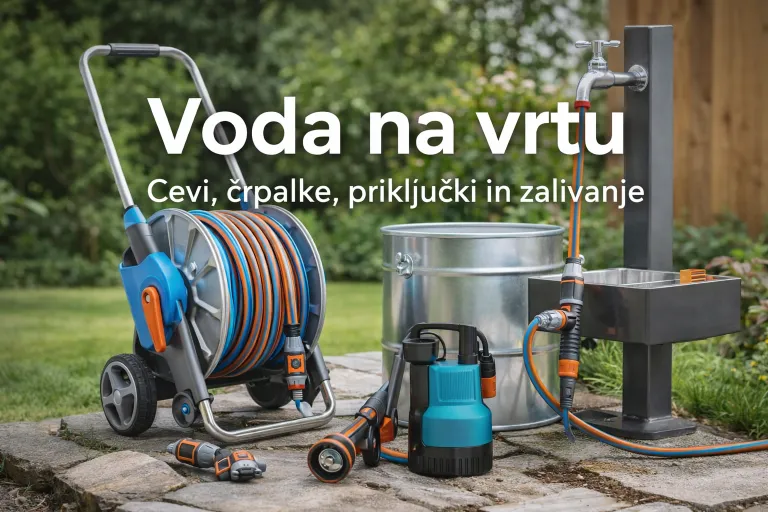 Voda na vrtu
