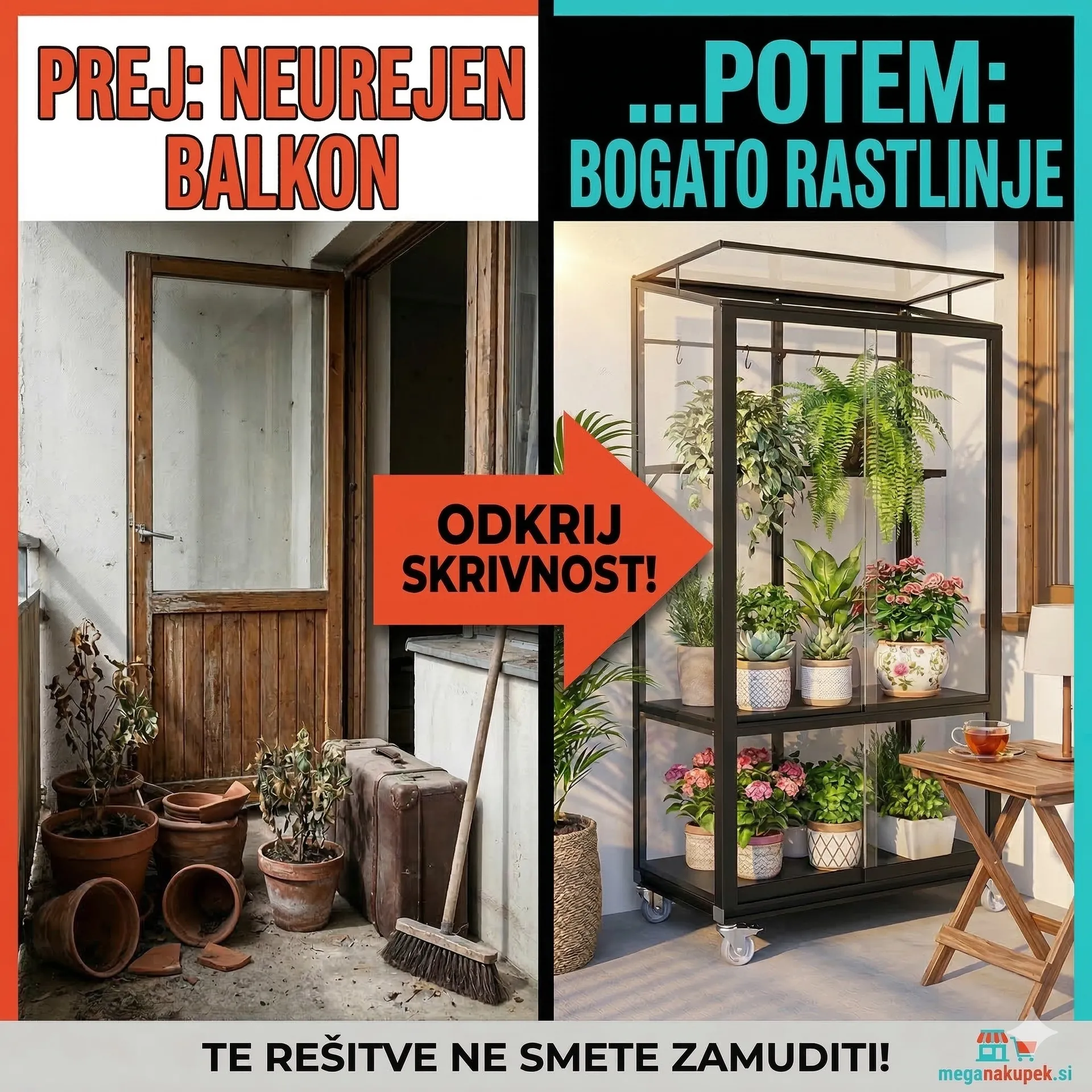 Balkonski rastlinjaki nameganakupek.si Balkonski rastlinjaki nameganakupek.si